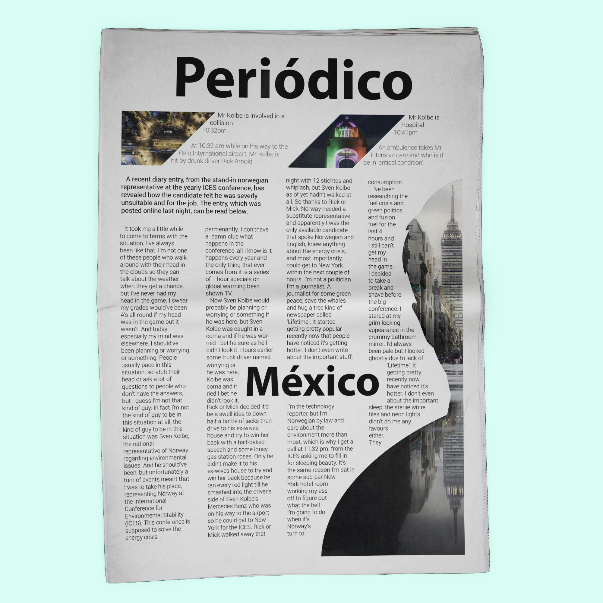 Imagen de un periodico